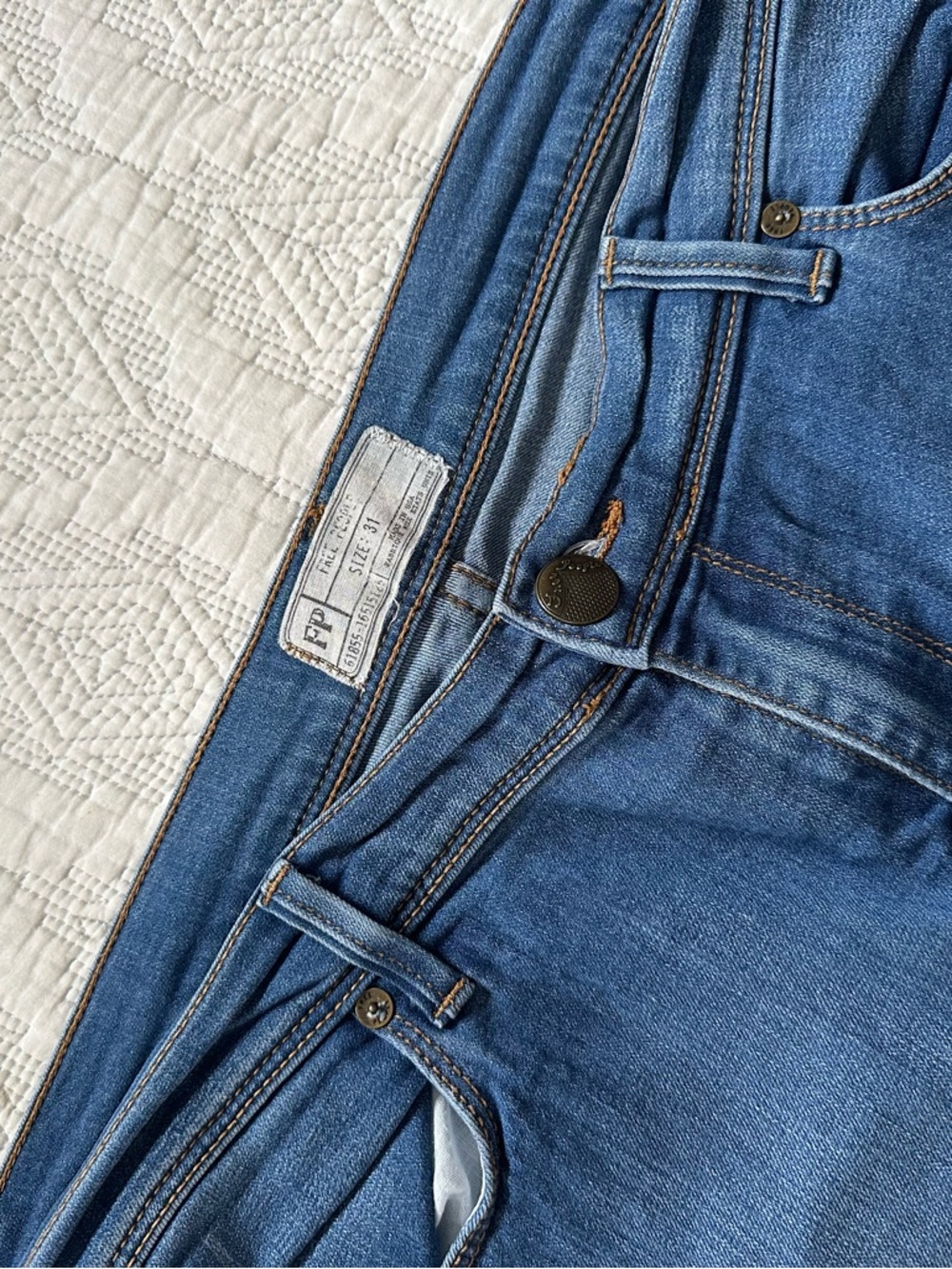 Free people straight leg jeans